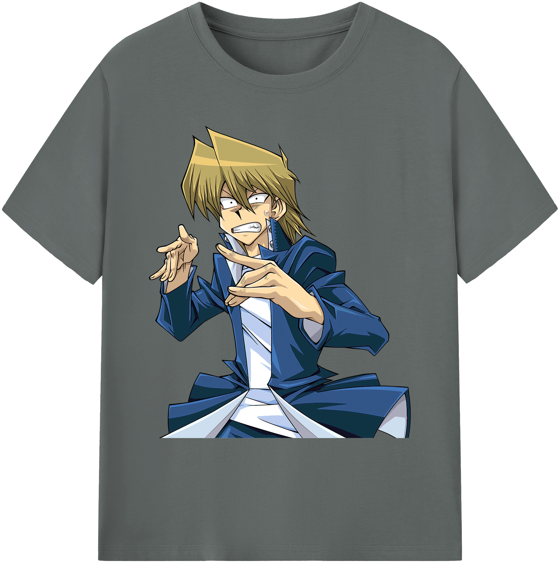 （画像用） 遊☆戯☆王 Yu-Gi-Oh! 綿100％ メンズ半袖Tシャツ｜肌触りやわらか＆通気性